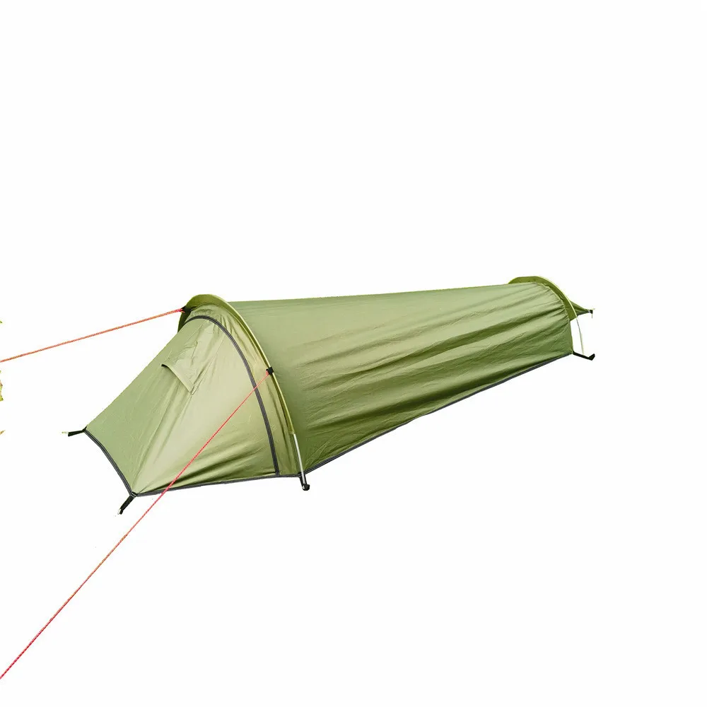 Waterproof 1 Person Camping Tent Outdoor Backpacking Tourist Travel Tent Ultralight Mountaineering Sleeping Bag Bivy Bag Tent
Waterproof 1 Person Camping Tent Outdoor Backpacking Tourist Travel Tent Ultralight Mountaineering Sleeping Bag Bivy Bag Tent