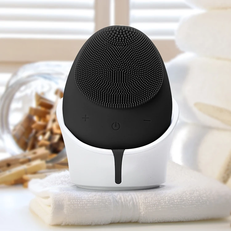 Factory made Mini Soft Silicone Cleansing facial brush rechargeable for homeuse 
Factory made Mini Soft Silicone Cleansing facial brush rechargeable for homeuse