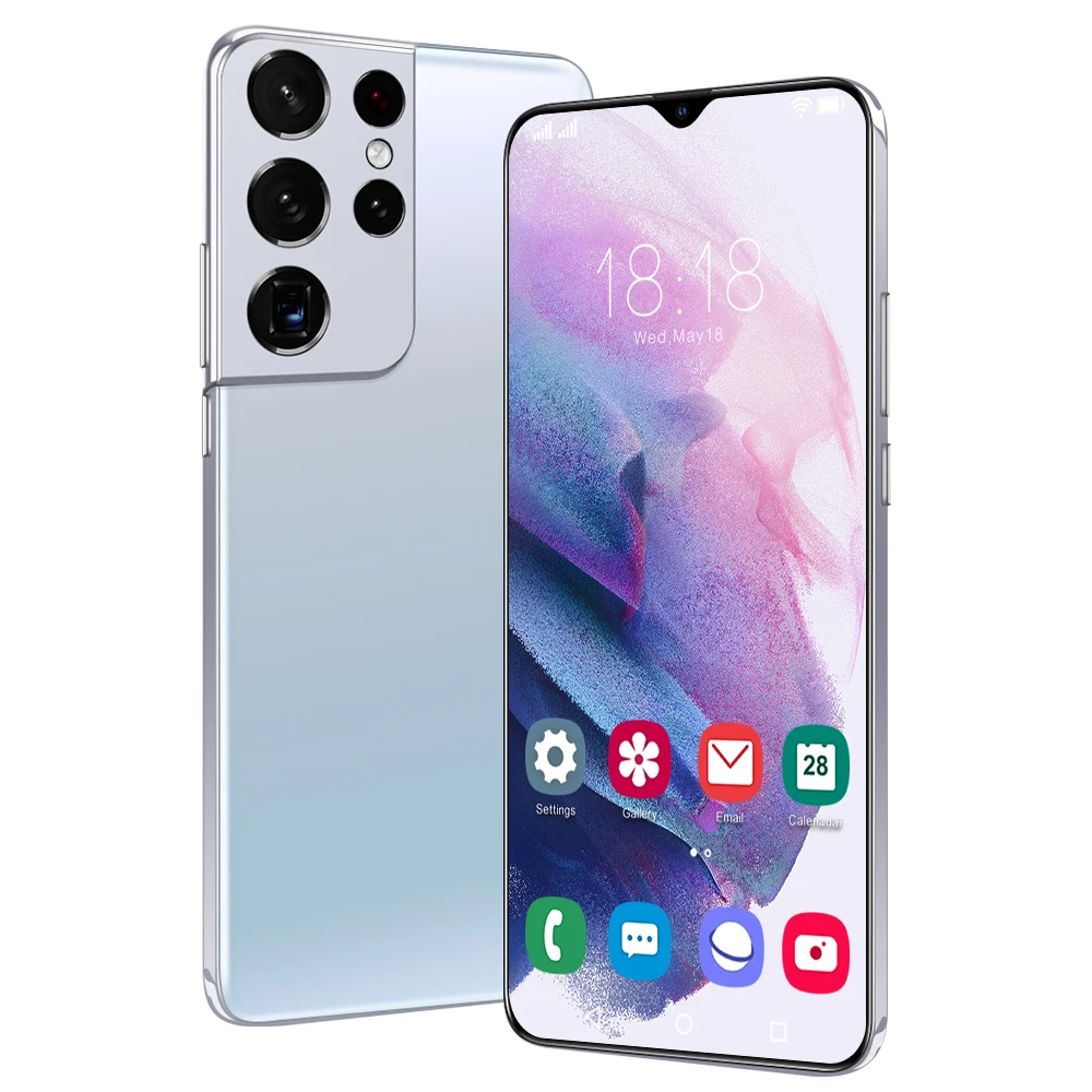 New S21U 5G cell phone Factory Price 6.7 inch Mobile Phone Android10 8+256GB Smartphone 8+256GB Glass back cover, Black/white/gold
New S21U 5G cell phone Factory Price 6.7 inch Mobile Phone Android10 8+256GB Smartphone 8+256GB Glass back cover, Black/white/gold