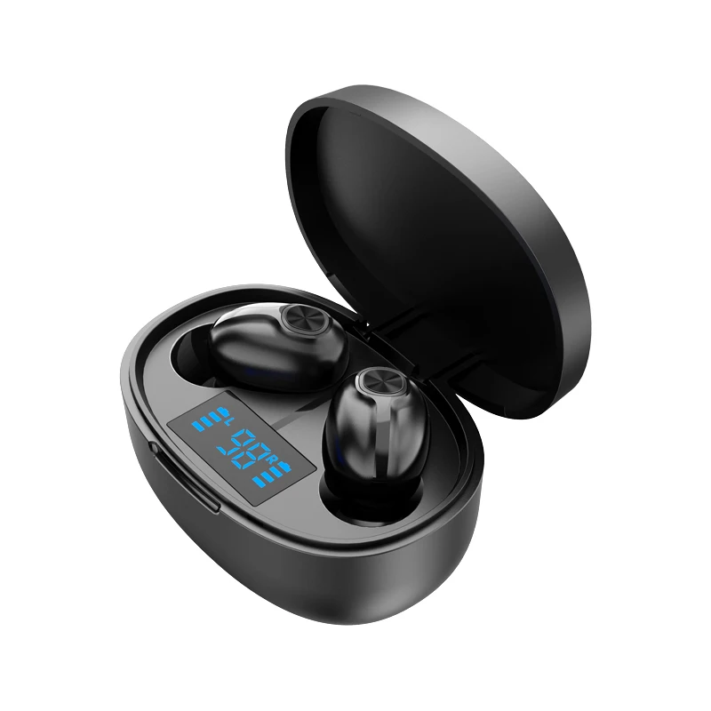OEM 2021 New Product LED Amazon Hot sale Sports TWS power bank wireless headphone wireless earbud, Black
OEM 2021 New Product LED Amazon Hot sale Sports TWS power bank wireless headphone wireless earbud, Black