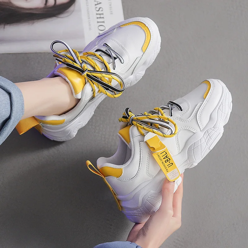 Dropshipping women sneakers brand design Popular Breathable chunky Sneakers Women Fashion Sport Shoes, Yellow, pink, orange
Dropshipping women sneakers brand design Popular Breathable chunky Sneakers Women Fashion Sport Shoes, Yellow, pink, orange