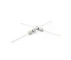 Glass Tube Fuse Metal Axial Double Hat Slow Blow Fuse 3.6x10mm 125V 250V