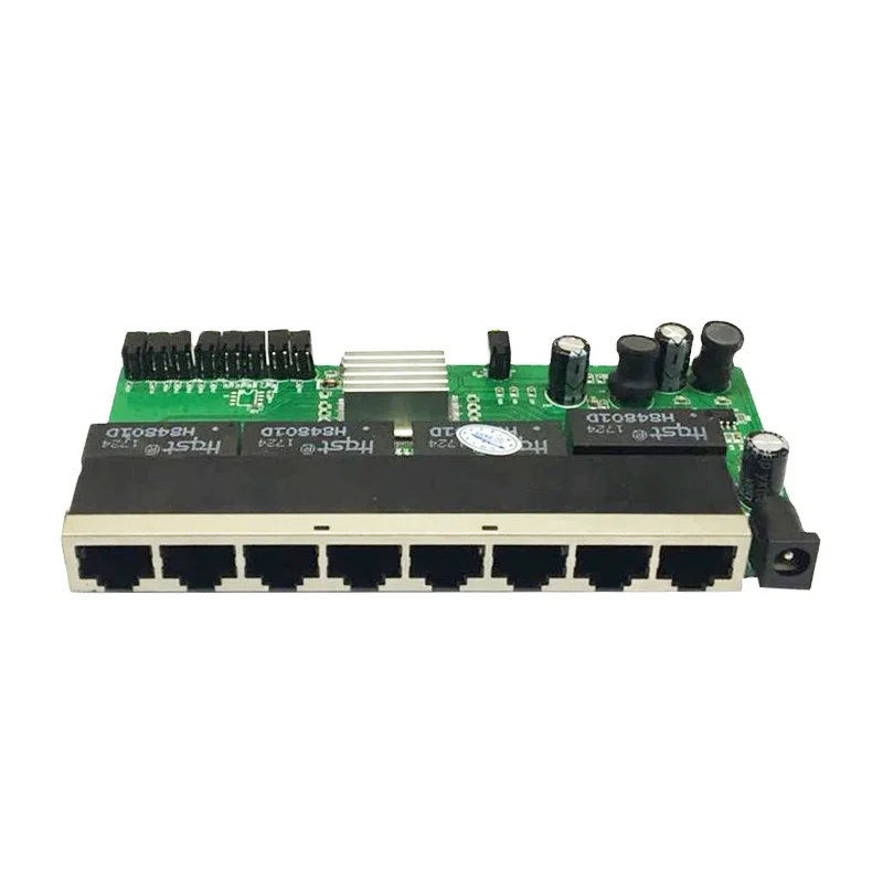 8 Port Gigabit Switch PCBA UTP met koperen spoelbak 1000 Mbps Fast Ethernet Switches Board Module
8 Port Gigabit Switch PCBA UTP met koperen spoelbak 1000 Mbps Fast Ethernet Switches Board Module