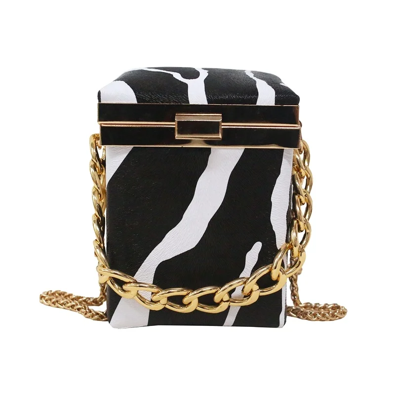 New Chain Shoulder Trendy Square Box Bag Women Purse and Handbags Ladies Luxury Party Clutch Zebra Pattern Crossbody Sling Bag, Client color
New Chain Shoulder Trendy Square Box Bag Women Purse and Handbags Ladies Luxury Party Clutch Zebra Pattern Crossbody Sling Bag, Client color