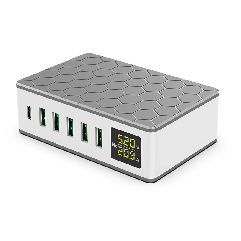 USB Charger i8 Quick Charge PD QC 3.0 LED USB Charging Stations Wireless Charger and QC 3.0 5 Port with 5V3A Type C USB Charger
USB Charger i8 Quick Charge PD QC 3.0 LED USB Charging Stations Wireless Charger and QC 3.0 5 Port with 5V3A Type C USB Charger