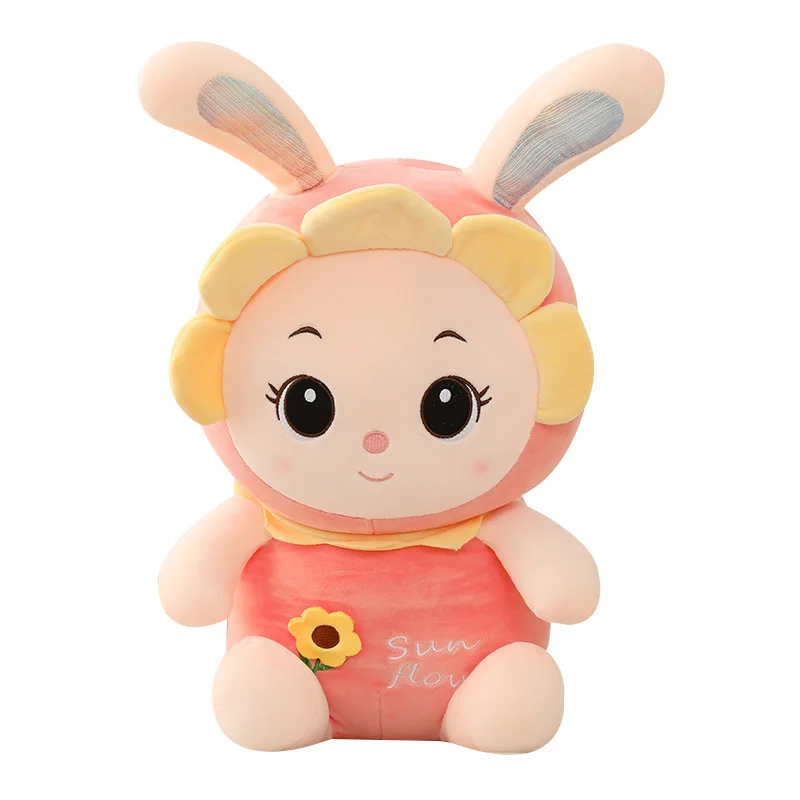 Free shipping Soft rabbit plush sunflower pillow cushion doll baby to accompany for children and girls
Free shipping Soft rabbit plush sunflower pillow cushion doll baby to accompany for children and girls