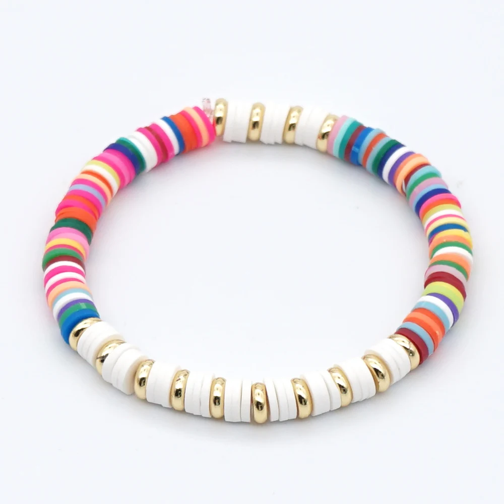 Women Jewelry Disc Beads Summer Beach Boho High Quality Beads African Handmade Stretch Bracelets, Mixed color
Women Jewelry Disc Beads Summer Beach Boho High Quality Beads African Handmade Stretch Bracelets, Mixed color