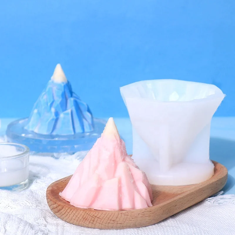 DM313 Snow Mountain 3D Iceberg Peak Shape Ice Cream Cake Chocolate Baking Tools DIY Soap Candle Mold Craft Resin Silicone Mold
DM313 Snow Mountain 3D Iceberg Peak Shape Ice Cream Cake Chocolate Baking Tools DIY Soap Candle Mold Craft Resin Silicone Mold