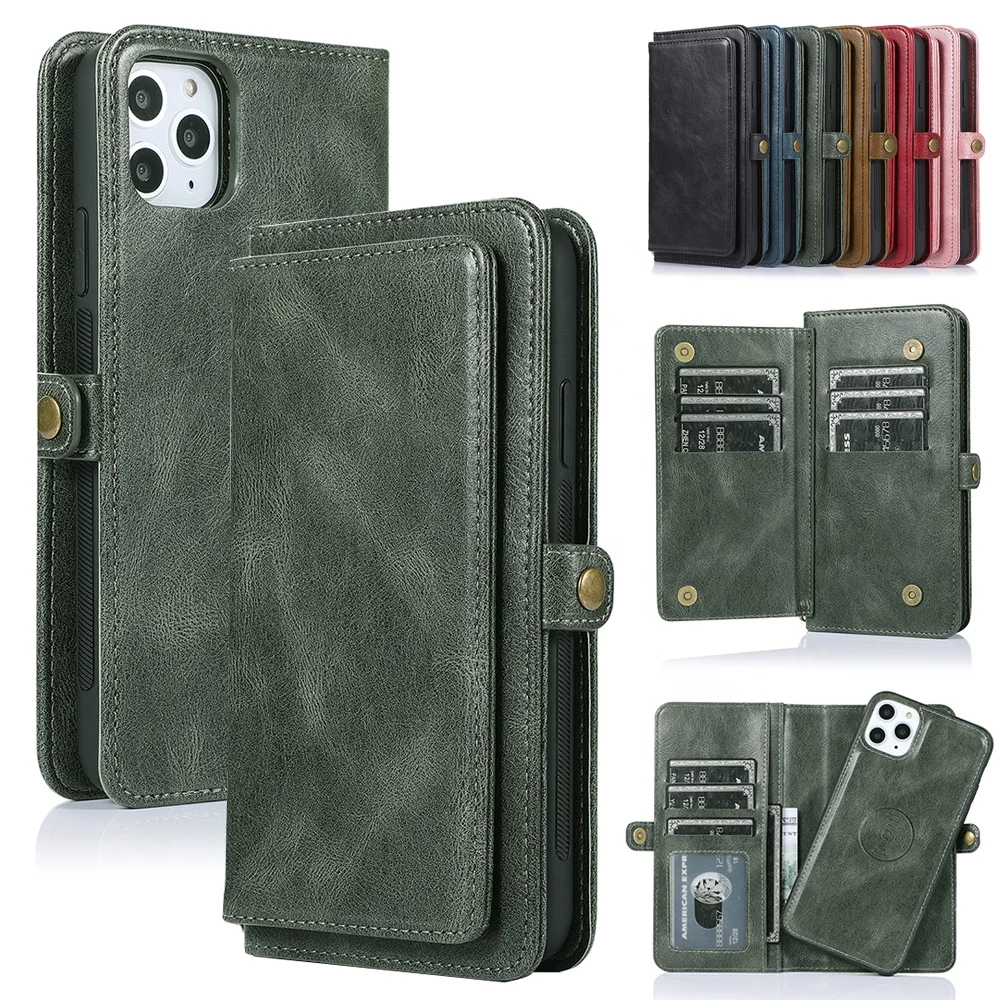 TPU PU Hybrid Detachable Wallet Leather Case for iPhone 11 Pro Max 2 in 1 Multi-Function Phone Cover Case for iPhone 11 Pro Max, Black, blue, green, brown, red, pink
TPU PU Hybrid Detachable Wallet Leather Case for iPhone 11 Pro Max 2 in 1 Multi-Function Phone Cover Case for iPhone 11 Pro Max, Black, blue, green, brown, red, pink
