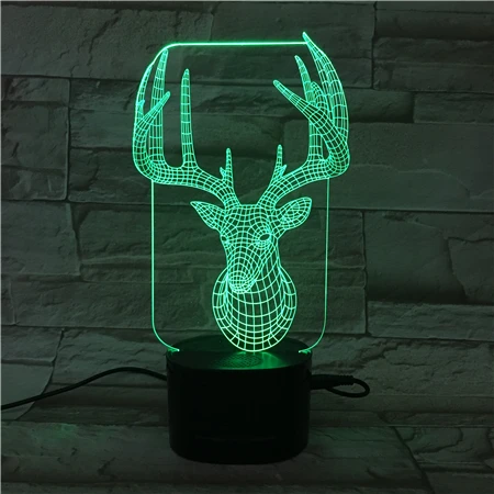 Personalized 3D Laser Engraved Gifts, LED Lamp Base With Wireless Speaker, Cute Animal 3D Deer Night Light
Personalized 3D Laser Engraved Gifts, LED Lamp Base With Wireless Speaker, Cute Animal 3D Deer Night Light
