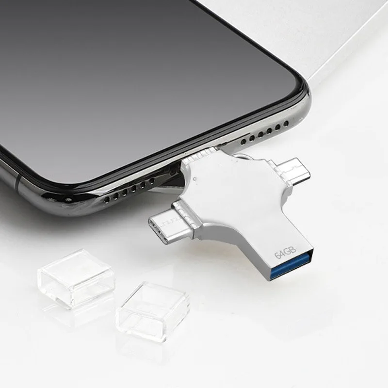New Product high speed 4 In 1 Otg usb flash drive type c Pen Drive usb flash drives 4GB/8GB/16GB/32GB/64GB/128GB/256GB/512GB
New Product high speed 4 In 1 Otg usb flash drive type c Pen Drive usb flash drives 4GB/8GB/16GB/32GB/64GB/128GB/256GB/512GB