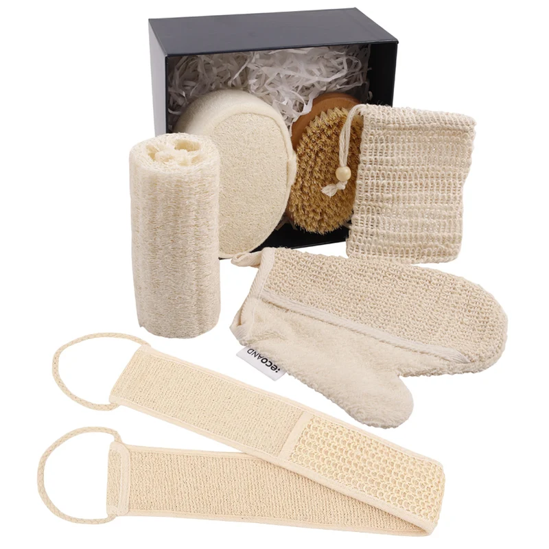 Custom Logo Bath Brush Skin Sponges & Scrubbers Cotton And Linen Bath Gloves Cleaning Brushes Body Bath Brushes Set, Natural colours
Custom Logo Bath Brush Skin Sponges & Scrubbers Cotton And Linen Bath Gloves Cleaning Brushes Body Bath Brushes Set, Natural colours