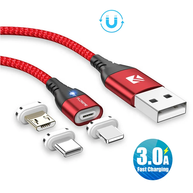 Free Shipping 1 Sample OK 3A Magnetic Charger Cable USB Charging Data Transfer Mobile Phone Cable for iphone Type C USB Cable
Free Shipping 1 Sample OK 3A Magnetic Charger Cable USB Charging Data Transfer Mobile Phone Cable for iphone Type C USB Cable