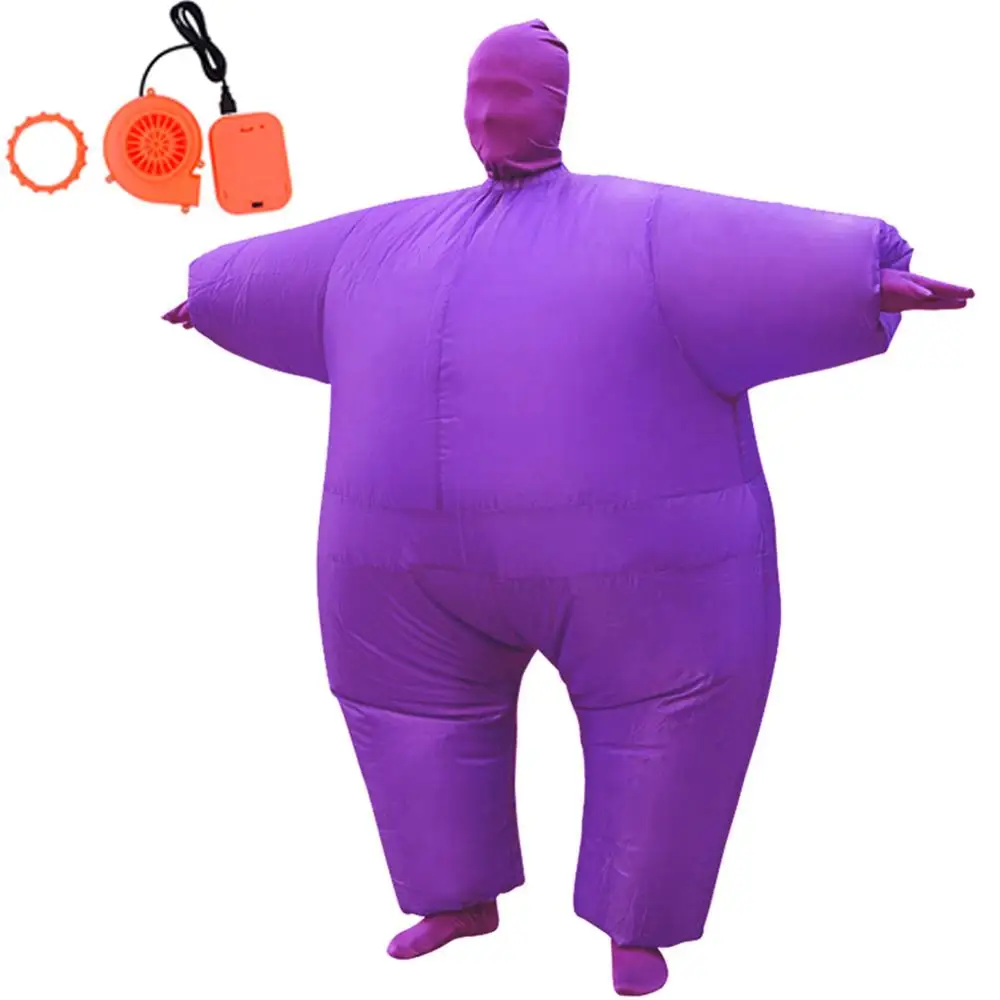 Inflatable Full Body Suit Costume Adult Funny Cosplay Cloth Party Toy Gift for Halloween Christmas, Free Size, Pink,rose,black ,white,purple,blue,green,yellow,orange,red
Inflatable Full Body Suit Costume Adult Funny Cosplay Cloth Party Toy Gift for Halloween Christmas, Free Size, Pink,rose,black ,white,purple,blue,green,yellow,orange,red