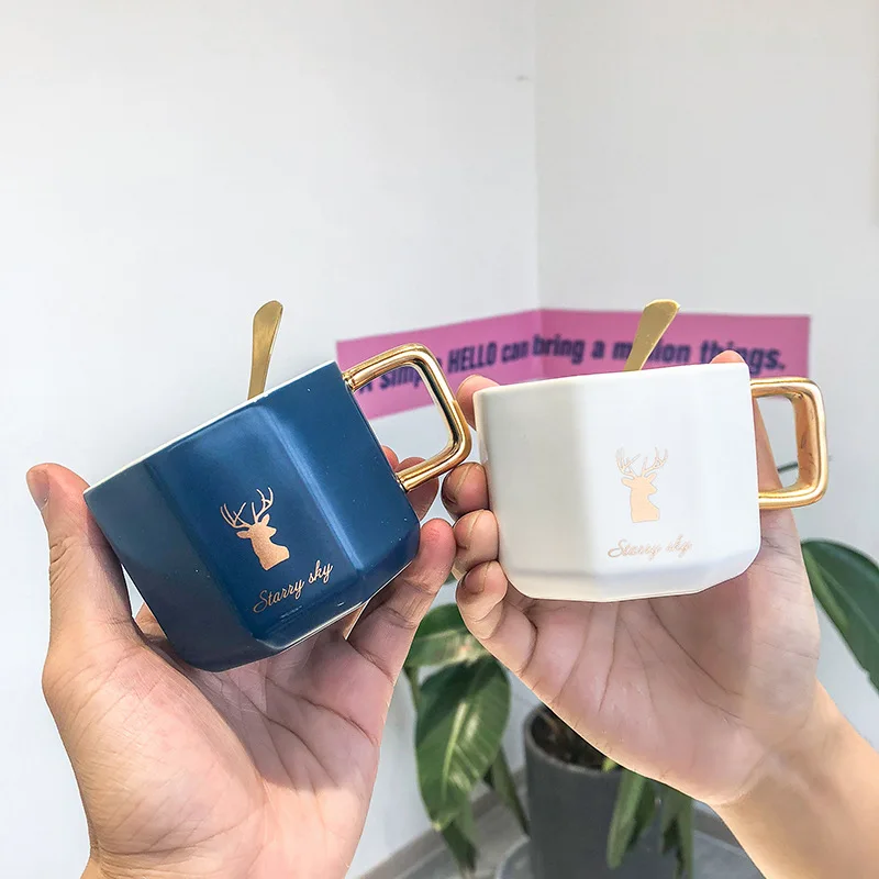 Feiyou wholesale hot selling Nordic style coffee mug porcelain exquisite ceramic mug gold handle ceramic mug marble coffee, As the picture show
Feiyou wholesale hot selling Nordic style coffee mug porcelain exquisite ceramic mug gold handle ceramic mug marble coffee, As the picture show