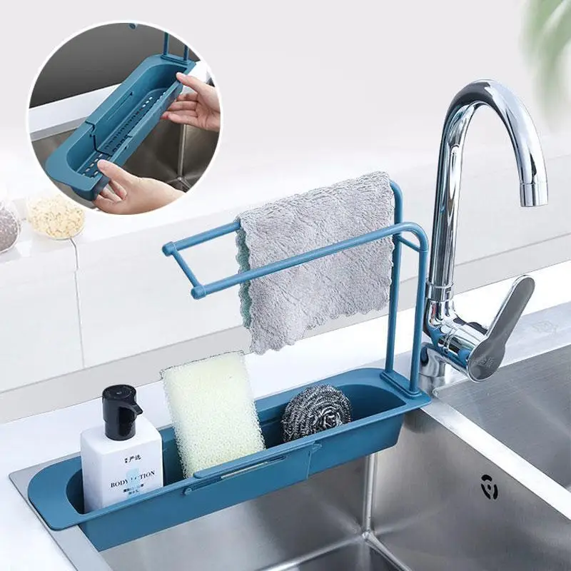 Telescopic Sink Storage Rack Adjustable Drain Rack Kitchen Sink Storage Rack Washing Bowl Sponge Holder Bathroom
Telescopic Sink Storage Rack Adjustable Drain Rack Kitchen Sink Storage Rack Washing Bowl Sponge Holder Bathroom