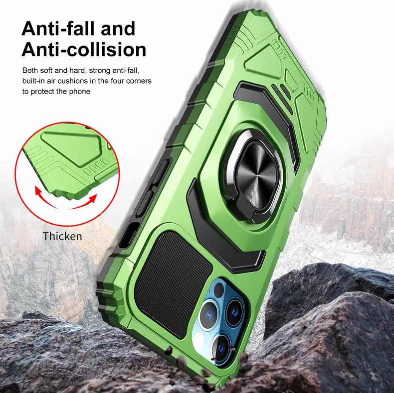 multi-functional hybrid armor hidden kickstand heavy mobile phone back cover for iphone 12 12pro 12promax Mobile case, 6 colors
multi-functional hybrid armor hidden kickstand heavy mobile phone back cover for iphone 12 12pro 12promax Mobile case, 6 colors