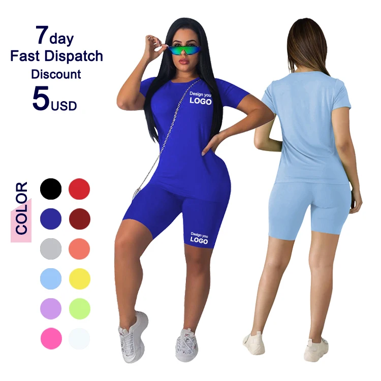 Custom summer Tracksuit Sport Womens Bodycon Solid Color Pieces Outfits Two Piece Set for Women Clothing, Black,green,rose red,blue,red,yellow
Custom summer Tracksuit Sport Womens Bodycon Solid Color Pieces Outfits Two Piece Set for Women Clothing, Black,green,rose red,blue,red,yellow