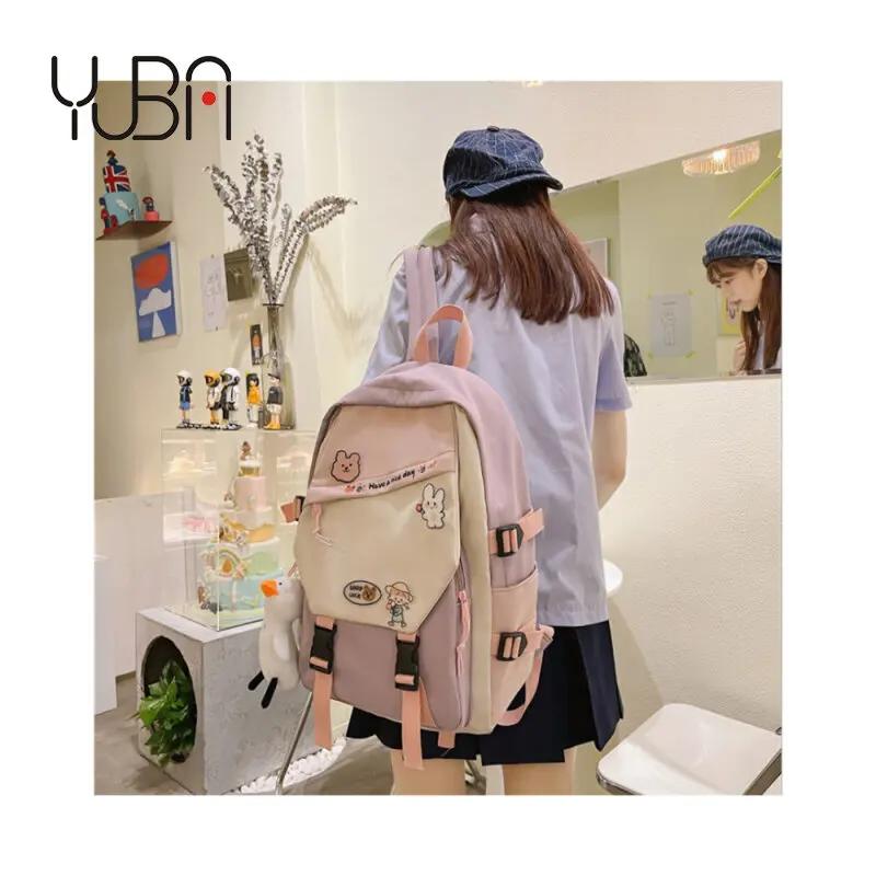 2021 hot sales girls book bag school bag backpack fashion color matching casual sports back pack
2021 hot sales girls book bag school bag backpack fashion color matching casual sports back pack