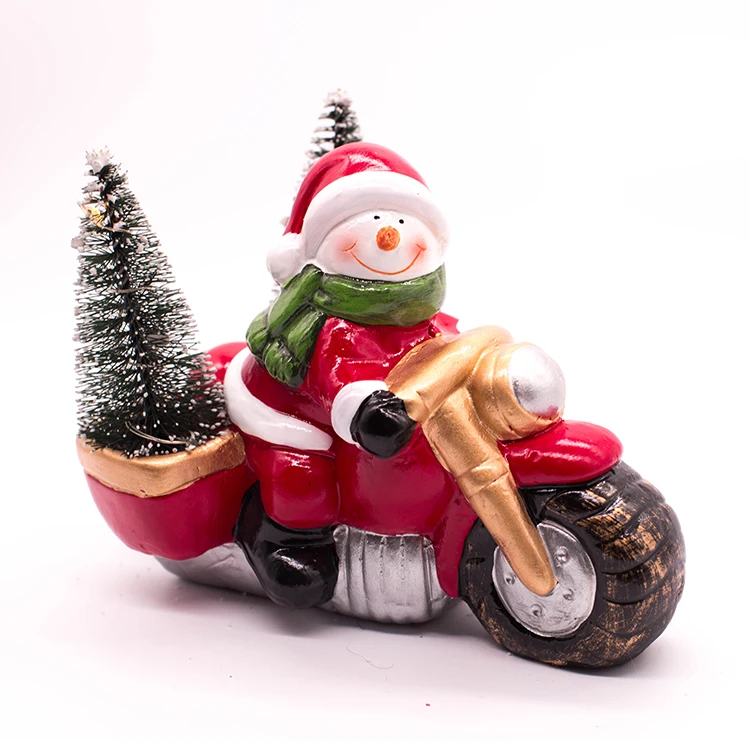 New Design Best Selling Christmas Ceramic Ornaments for Santa Claus