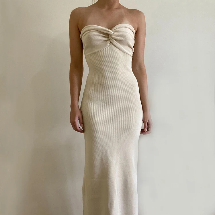 Clothing Distributor Summer Woolen White Sexy Strapless Vestidos Elegantes Slim Long Dresses Women Casual
Clothing Distributor Summer Woolen White Sexy Strapless Vestidos Elegantes Slim Long Dresses Women Casual