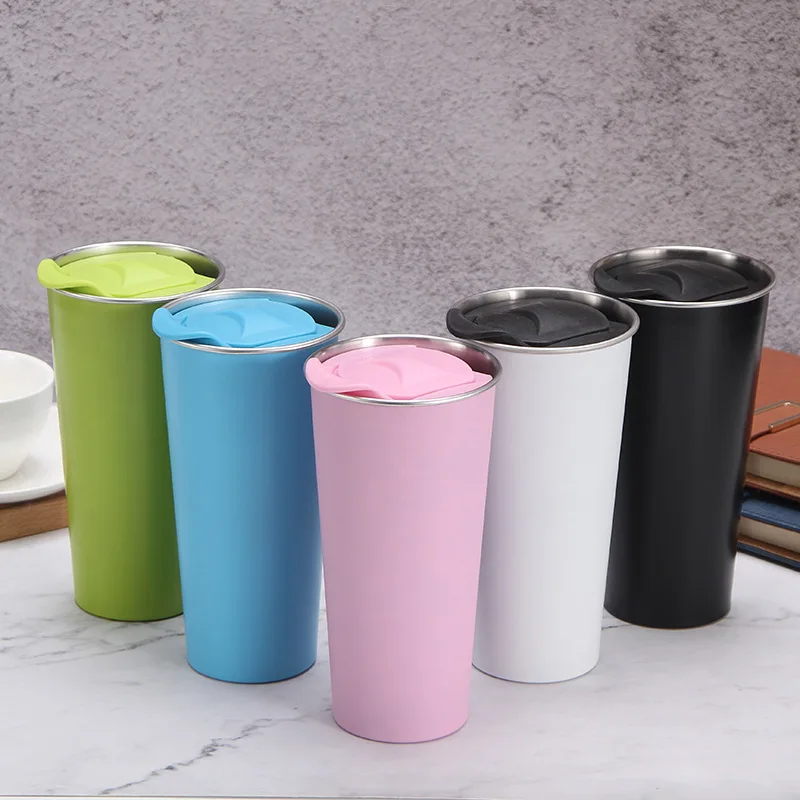 Custom Logo Matte 17 Oz Double Wall Vacuum Insulated Stainless Steel Tumblers Wholesale Tumbler with Lid
Custom Logo Matte 17 Oz Double Wall Vacuum Insulated Stainless Steel Tumblers Wholesale Tumbler with Lid