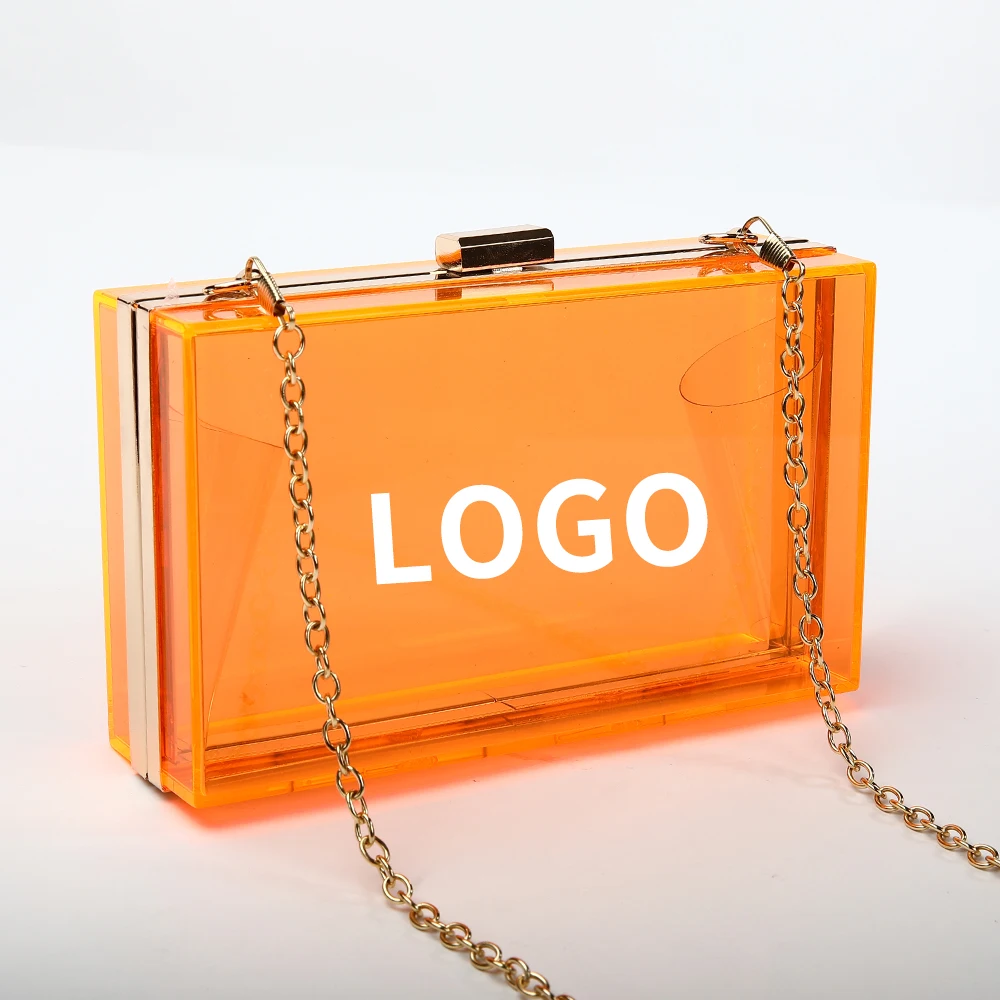 2021 Fashion Acrylic Clear Purse Cute Transparent Crossbody Bag Handbag Chain Shoulder Evening Clutch Bag purses custom logo
2021 Fashion Acrylic Clear Purse Cute Transparent Crossbody Bag Handbag Chain Shoulder Evening Clutch Bag purses custom logo