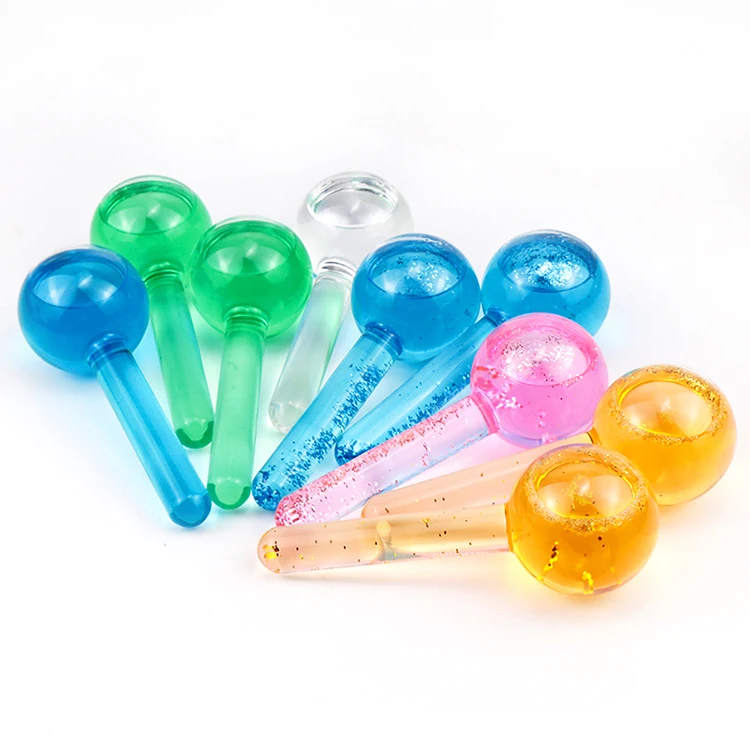 Colorful Beauty Crystal Glass Liquid Ball Facial Cooling Ice Globes for Lifting and Tighten Skin, Blue, yellow, clear, luxury
Colorful Beauty Crystal Glass Liquid Ball Facial Cooling Ice Globes for Lifting and Tighten Skin, Blue, yellow, clear, luxury