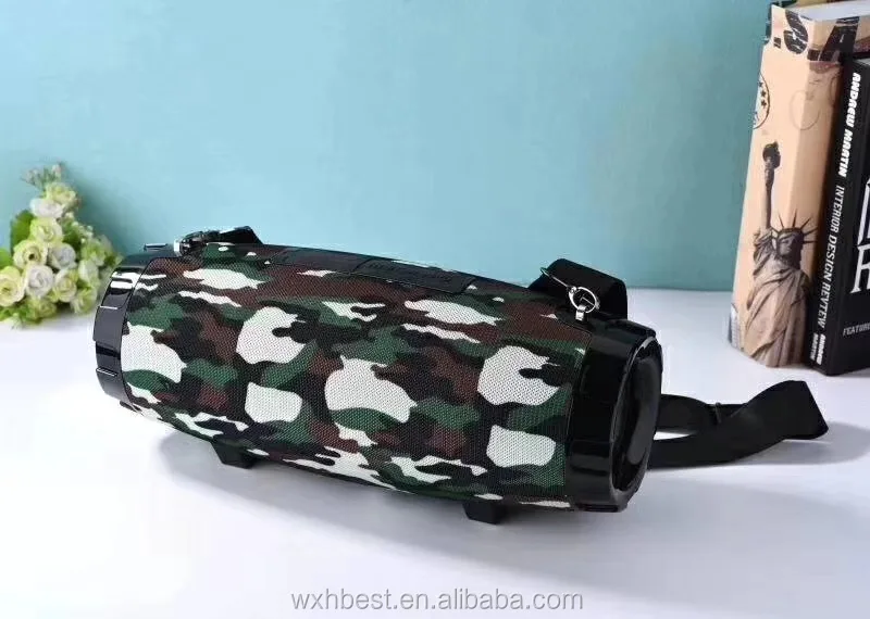 New Arrival Fabric TG526 Wireless Speaker Portable BT speaker Support TF Card USB FM AUX hands-free tg-526 big sound box 2400mah - ANKUX.COM