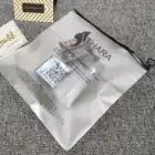 Custom zip lock frosted packing clothing bag logo,Custom Opp Pvc Zipper Packing Clothing Bag With Your logo