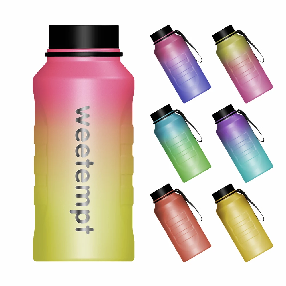 New Patent Designing 1.3L Single Wall Stainless Steel Bottles Drinking Water Bottles with Easy Holding Handle
New Patent Designing 1.3L Single Wall Stainless Steel Bottles Drinking Water Bottles with Easy Holding Handle
