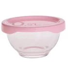 glass salad bowl prep and mixing bowls round serving bowl