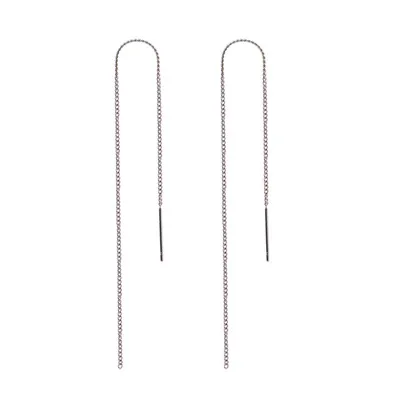 Tassel Threader Drop Earrings Long Chain Ear Line Stainless Steel Thread Earrings for Women, Picture shows
Tassel Threader Drop Earrings Long Chain Ear Line Stainless Steel Thread Earrings for Women, Picture shows