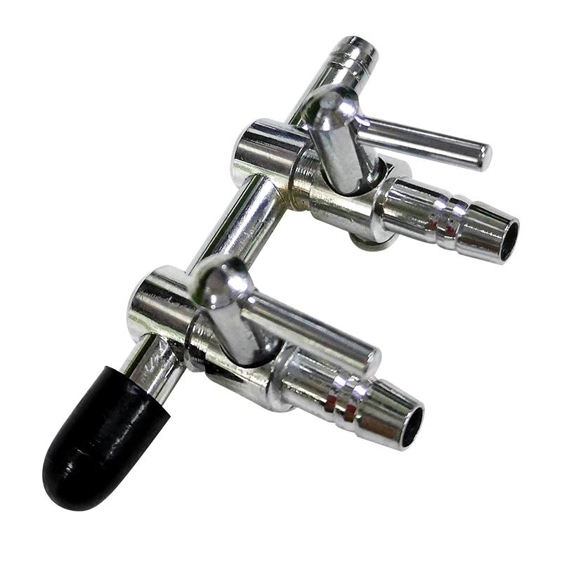 4mm stainless steel for gas oxygen CO2 flow pressure regulator or air pump aquarium 2 4 way air flow control valve
4mm stainless steel for gas oxygen CO2 flow pressure regulator or air pump aquarium 2 4 way air flow control valve