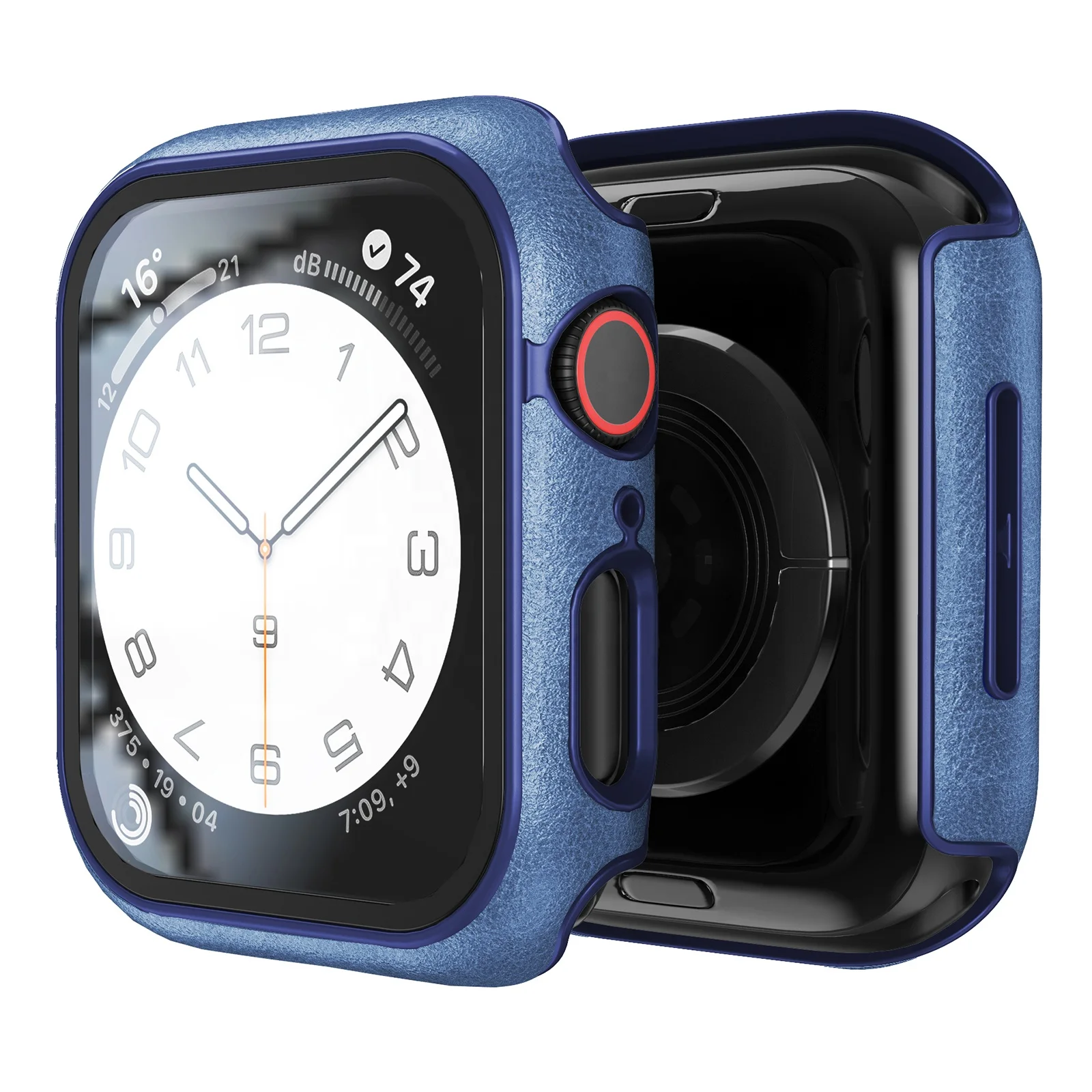 Luxury Apple Iwatch Series 7 Screen Protector Case Watch Bumper Case Over Parts Leather Protective Apple Watch Case, Multi colors
Luxury Apple Iwatch Series 7 Screen Protector Case Watch Bumper Case Over Parts Leather Protective Apple Watch Case, Multi colors