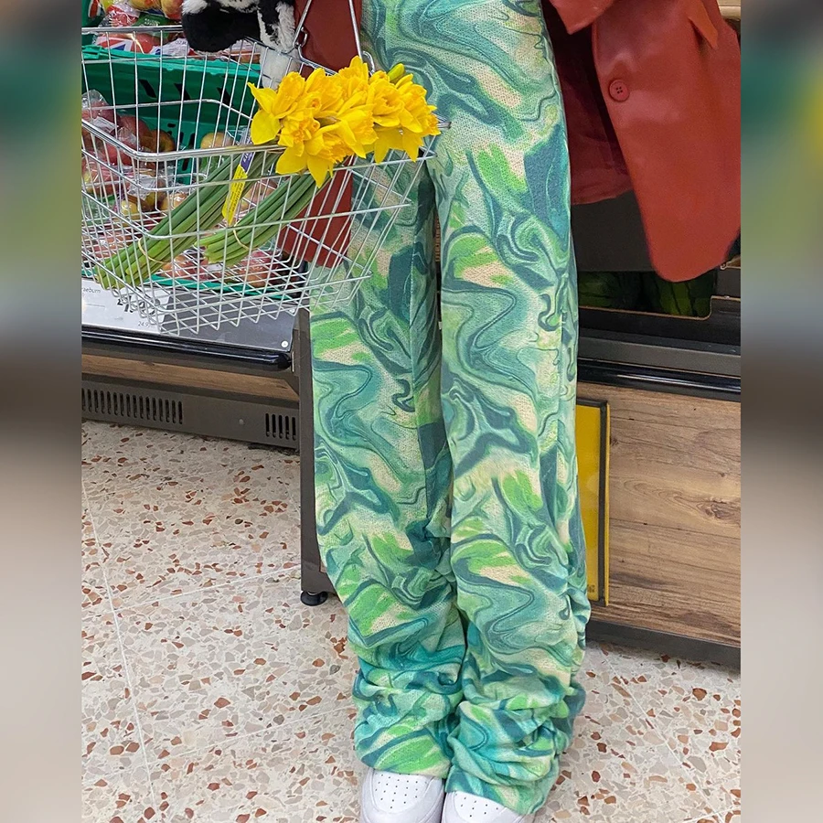 Nibber K20P11409 Basic Tie-dye Graphics Pleated Pants For Women's Street Casual Wear 2021 Pattern Y2K High Waist Trousers Pants
Nibber K20P11409 Basic Tie-dye Graphics Pleated Pants For Women's Street Casual Wear 2021 Pattern Y2K High Waist Trousers Pants