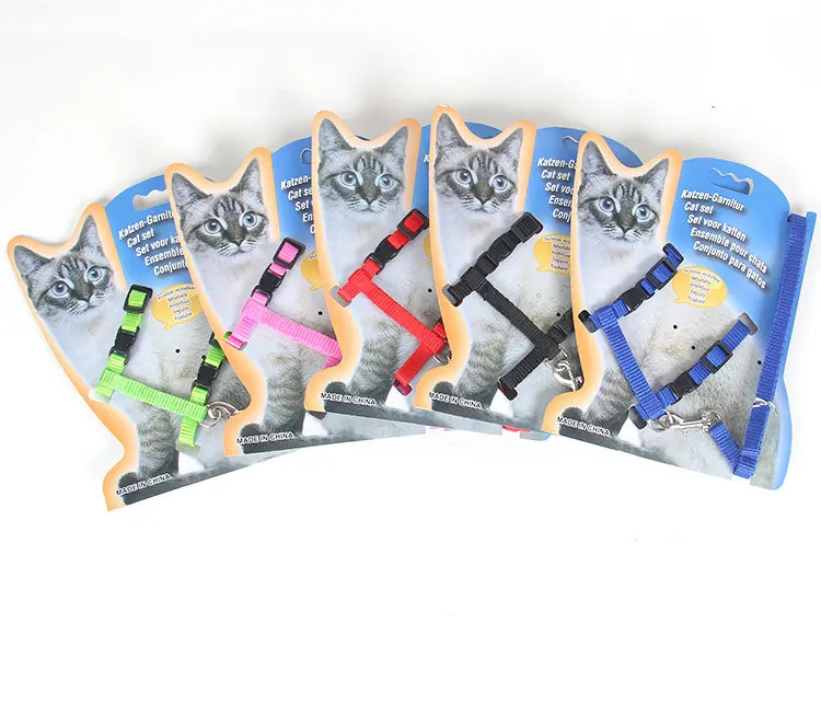 Pet Cat Harness And Leash Adjustable Pet Traction Harness Belt Cat Halter Collar, Many
Pet Cat Harness And Leash Adjustable Pet Traction Harness Belt Cat Halter Collar, Many