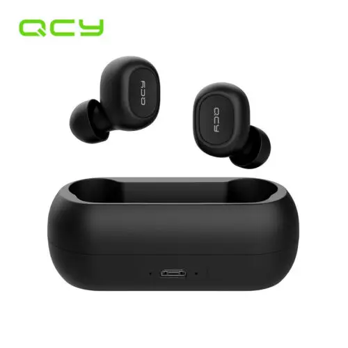 

Top Headset Supplier QCY T1C 5.0 TWS Earphones Siri Google Assistant 380mAh Charging Case Master-Slave Switch Earbuds
