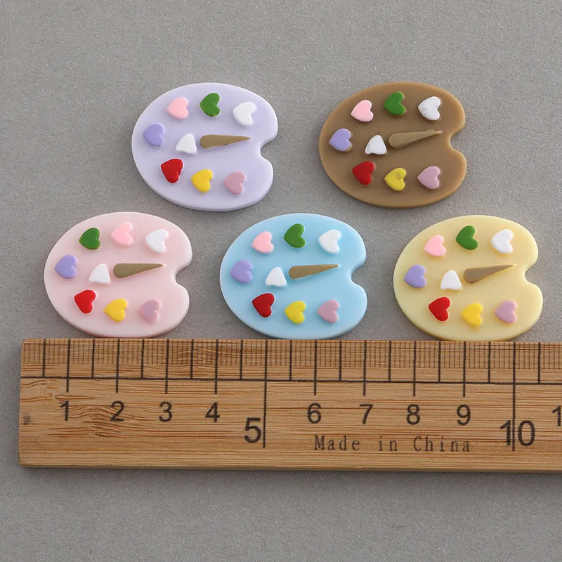 new arrival good quality colored heart pattern palette design flat back resin charms kids diy play decoration
new arrival good quality colored heart pattern palette design flat back resin charms kids diy play decoration