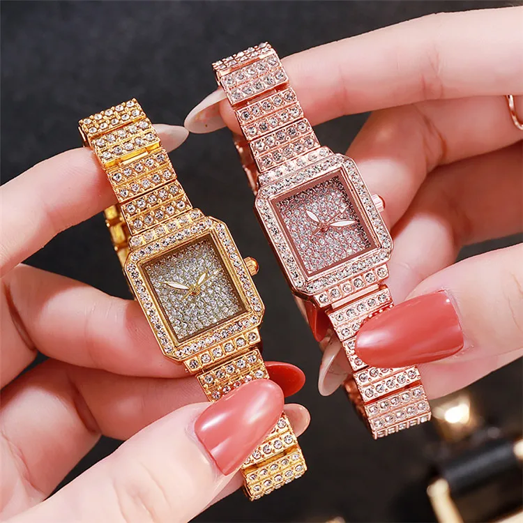 2020 stainless steel gold diamond watch quartz real diamond watch bracelet luxury women Relojes wrist watches
2020 stainless steel gold diamond watch quartz real diamond watch bracelet luxury women Relojes wrist watches