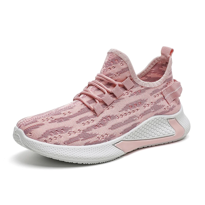 Custom logo fly knit lightweight casual sneakers women running shoes, Black, white, pink
Custom logo fly knit lightweight casual sneakers women running shoes, Black, white, pink