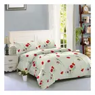 Stock china cheap fitted bamboo bedding set wholesale double bed sheet