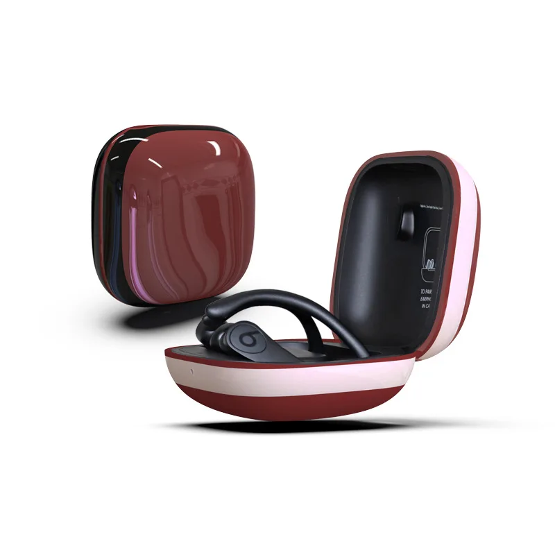 Portable Silicone Case for Beats Powerbeats Pro 2019, Anti-Lost & Shockproof Easy Carrying Protective Case with Keychain (wine), Lucency
Portable Silicone Case for Beats Powerbeats Pro 2019, Anti-Lost & Shockproof Easy Carrying Protective Case with Keychain (wine), Lucency