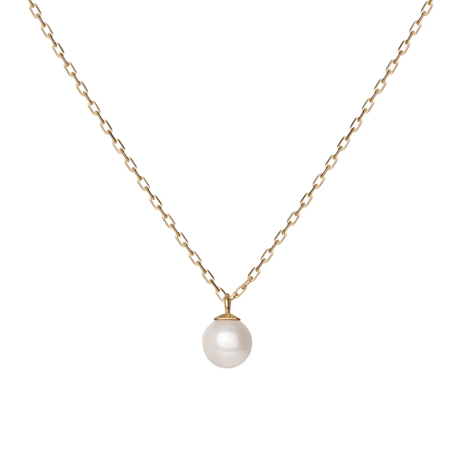 wholesale fine jewelry 18k gold plated hot sale 925 sterling silver simple pearl necklace for women
wholesale fine jewelry 18k gold plated hot sale 925 sterling silver simple pearl necklace for women