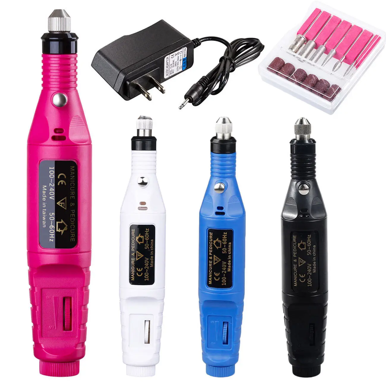 New Product Ideas 2021 5 Colors Nail Pen Polisher Electric Portable Mini Nail Drill Pen Low Noise Strong Cordless Nail Drill, White, pink, blue, black, red nail drill
New Product Ideas 2021 5 Colors Nail Pen Polisher Electric Portable Mini Nail Drill Pen Low Noise Strong Cordless Nail Drill, White, pink, blue, black, red nail drill