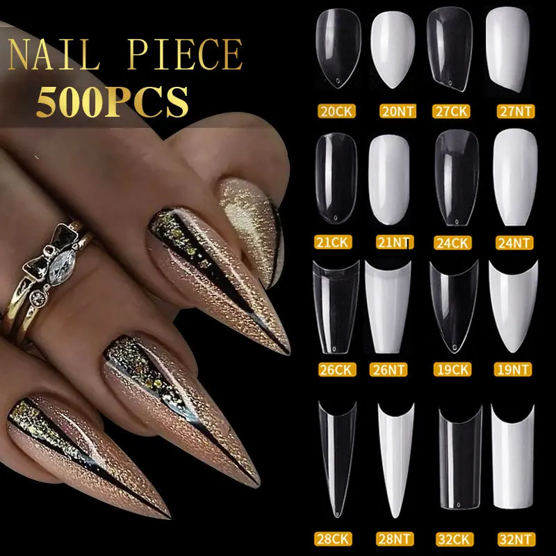 500pcs1 pack of half-stick French full coverage ballet manicure hose water drop tip false nails, Clear natural
500pcs1 pack of half-stick French full coverage ballet manicure hose water drop tip false nails, Clear natural