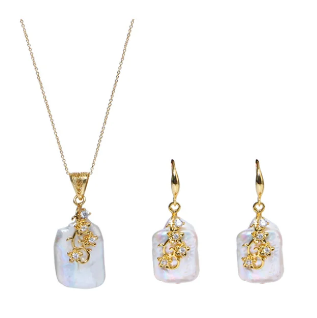 Wholesale High Quality Fashion Gold Plated Jewelry Christmas Gift Sets Jewellery Earrings Bridal Pearl Jewelry Sets Women
Wholesale High Quality Fashion Gold Plated Jewelry Christmas Gift Sets Jewellery Earrings Bridal Pearl Jewelry Sets Women