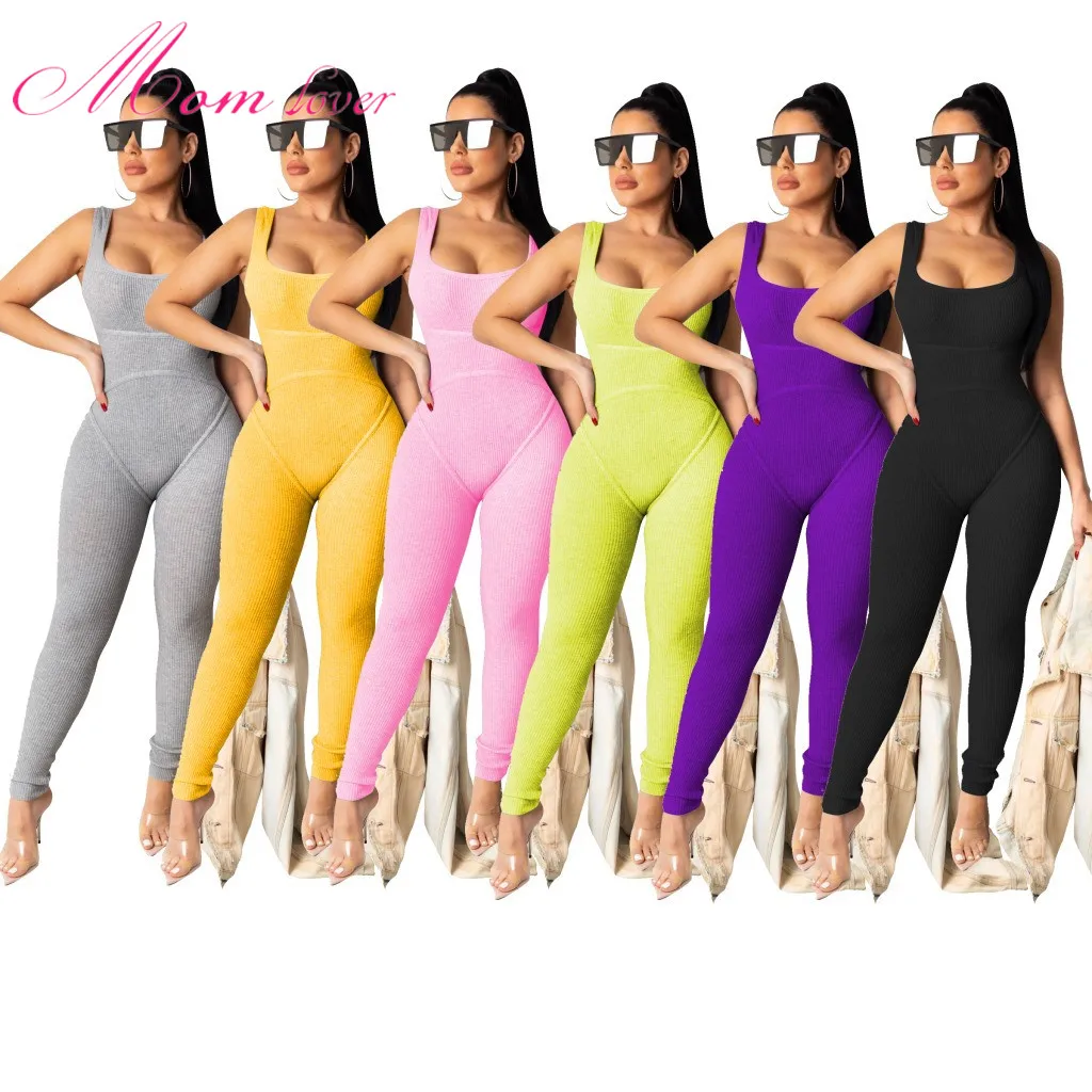 Sexy summer jumpsuits ladies onesie clothes women 2020 fashion solid color sleeveless bodycon, Picture shows
Sexy summer jumpsuits ladies onesie clothes women 2020 fashion solid color sleeveless bodycon, Picture shows