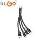 KLGO Factory Usb Cable Data Travel Multifunction Data Line Personalized Phone Cheap Fast Charging Cable