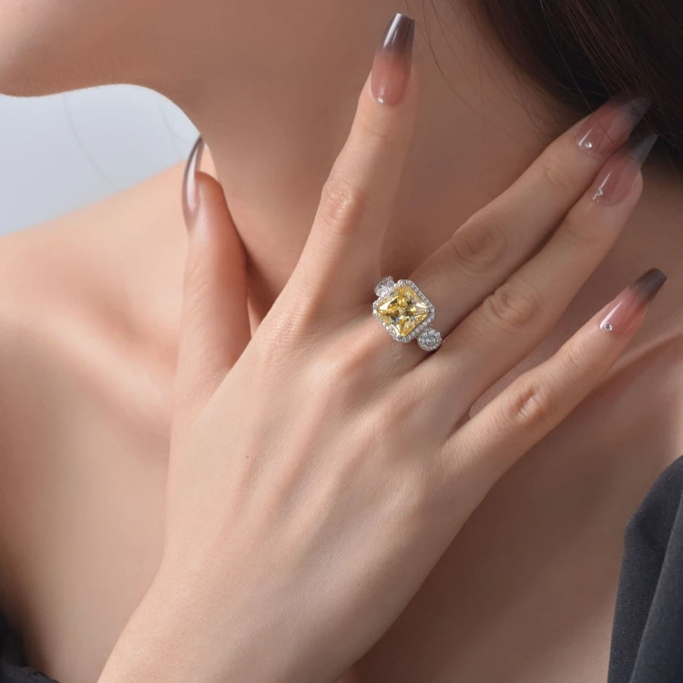 Popular Wedding Women In 925 Sterling Silver Infinity Ring High Carbon Diamond Rings
Popular Wedding Women In 925 Sterling Silver Infinity Ring High Carbon Diamond Rings